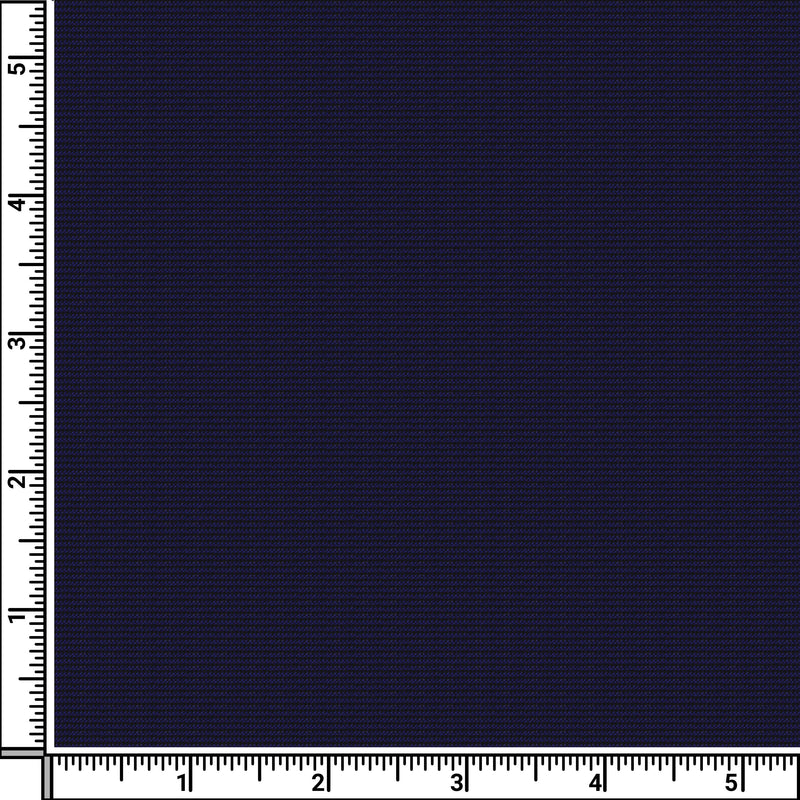 Image of a Midnight-Blue Oxford Micropattern Cotton Stretch Chinos Fabric