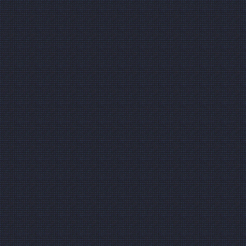 Image of a Midnight-Blue Worsted Micropattern Merino Wool Pants Fabric