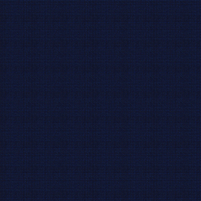 Image of a Midnight-Blue Worsted Micropattern Merino Wool Suiting Fabric