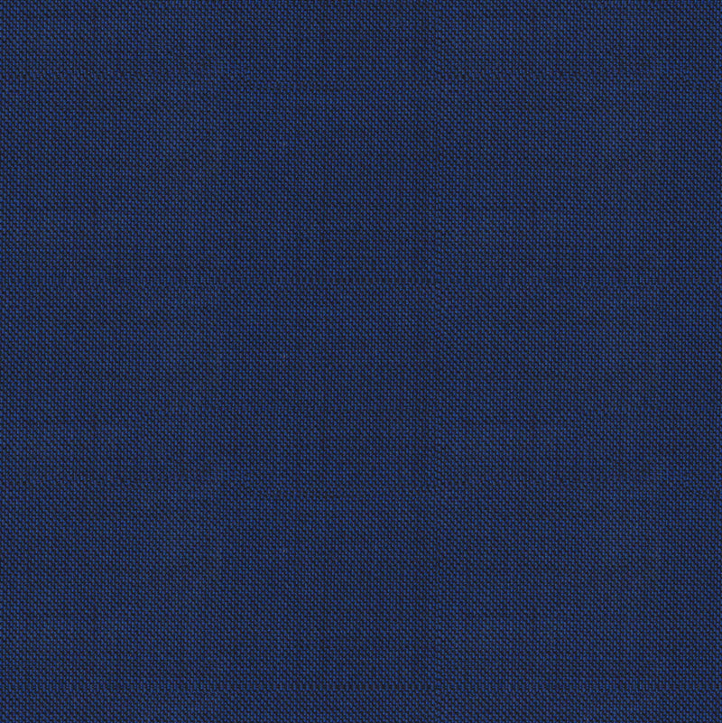 Image of a Midnight-Blue Worsted Shark Skin Merino Wool Suiting Fabric