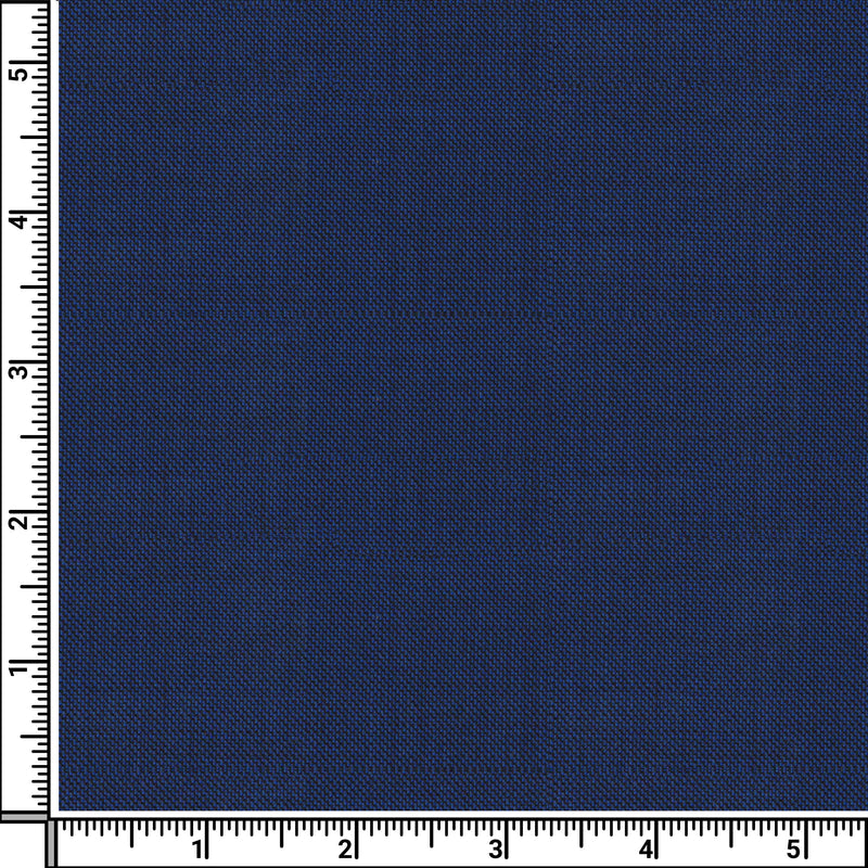 Image of a Midnight-Blue Worsted Shark Skin Merino Wool Suiting Fabric