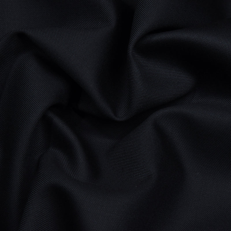 Image of a Midnight-Blue Worsted Solids Merino Wool Pants Fabric