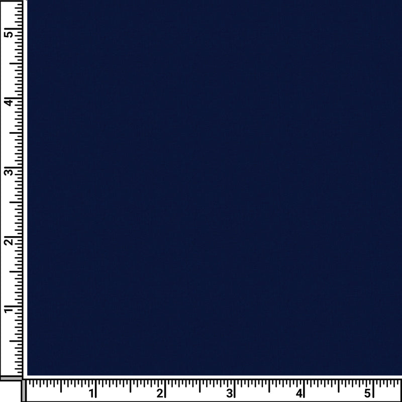 Image of a Midnight-Blue Worsted Twill Merino Wool Suiting Fabric