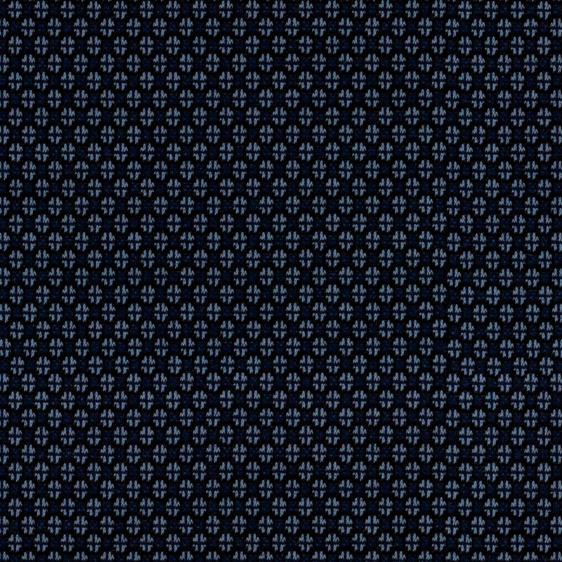 Image of a Navy-Blue & Blue Knit Micropattern Giza Cotton Shirting Fabric