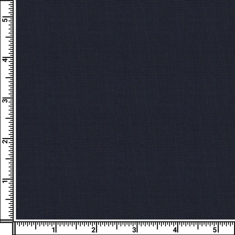 Image of a Navy-Blue Worsted Sharkskin Merino Wool Blazers Fabric