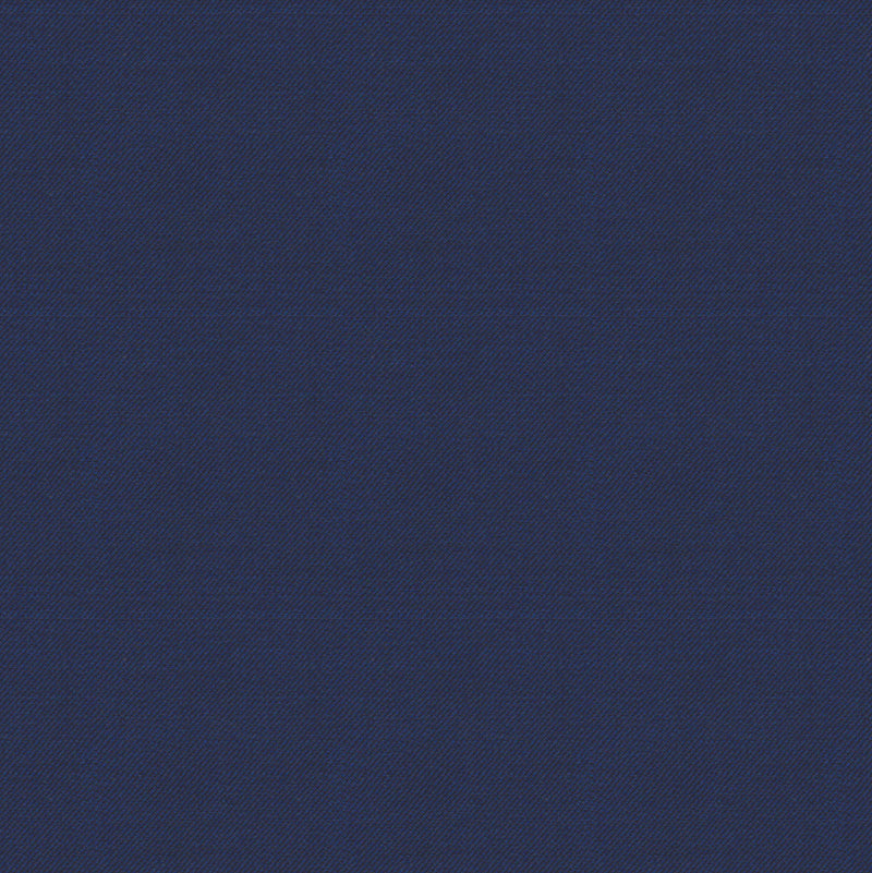 Image of a Navy-Blue Worsted Twill Merino Wool Blazers Fabric