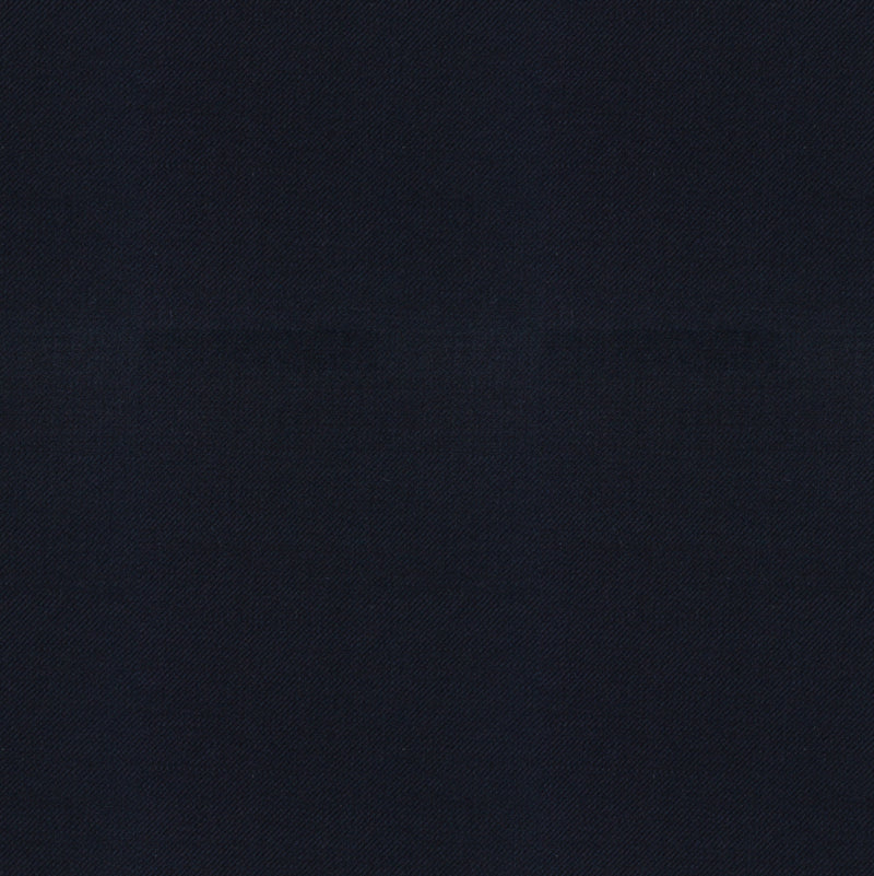 Image of a Navy-Blue Worsted Twill Merino Wool Pants Fabric