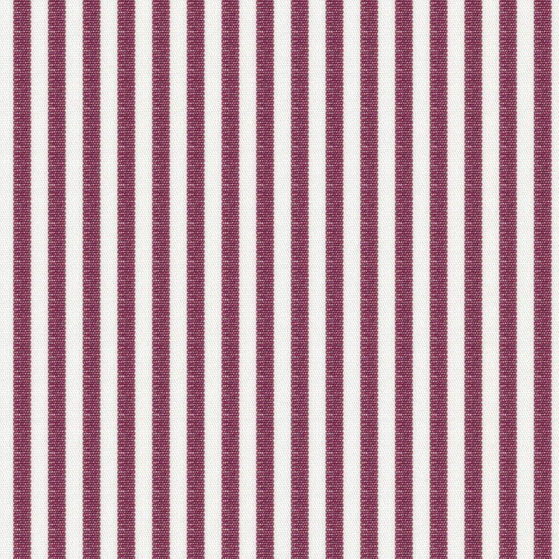 Image of a Red & White Poplin Stripes Giza Cotton Shirting Fabric